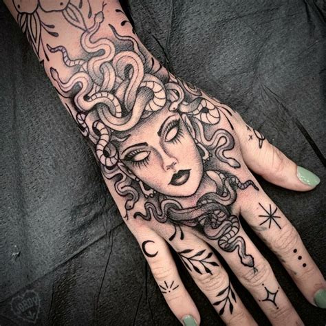 versace hand tattoo|medusa tattoo ideas for females.